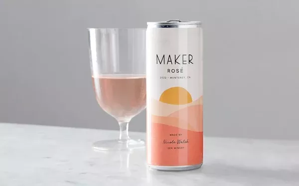 Maker Rose of Grenache Canned Wine