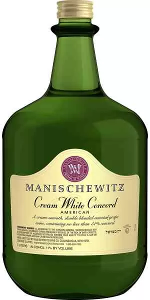 Manischewitz – Cream White Concord 3L