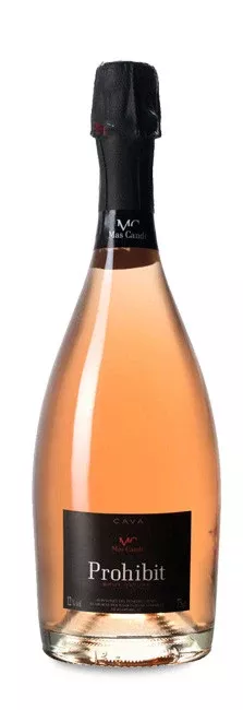 Mas Candi Brut Nature Prohibit Corpinnat Rosat 2021