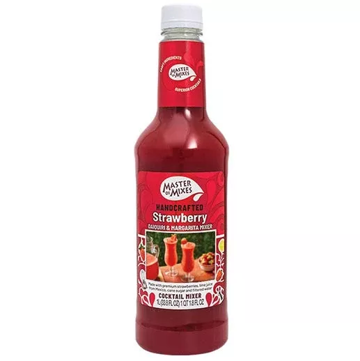 Master Of Mixes Strawberry Margarita Mixer - 1Ltr