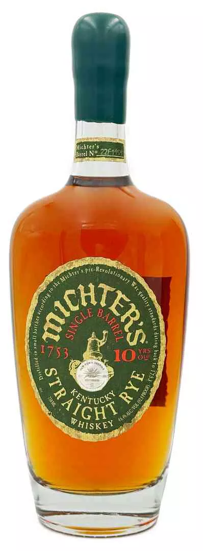 Michter’s – 10 Yrs Straight Rye 750mL