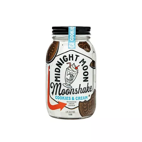 Midnight Moon Moonshake cookies & cream - 750ml