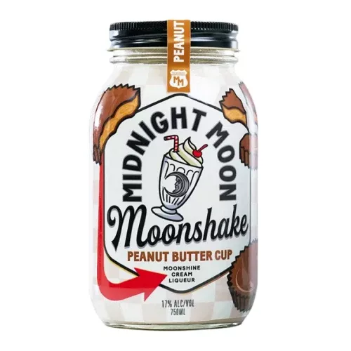 Midnight Moon Moonshake Ppeanut Butter Cup - 750ml