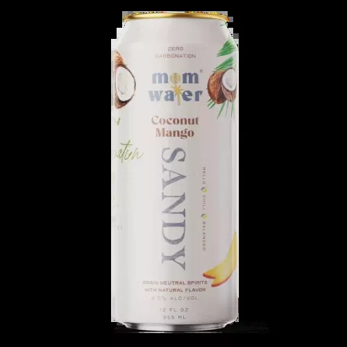 Mom Water Sandy Coconut Mango Vodka Water
