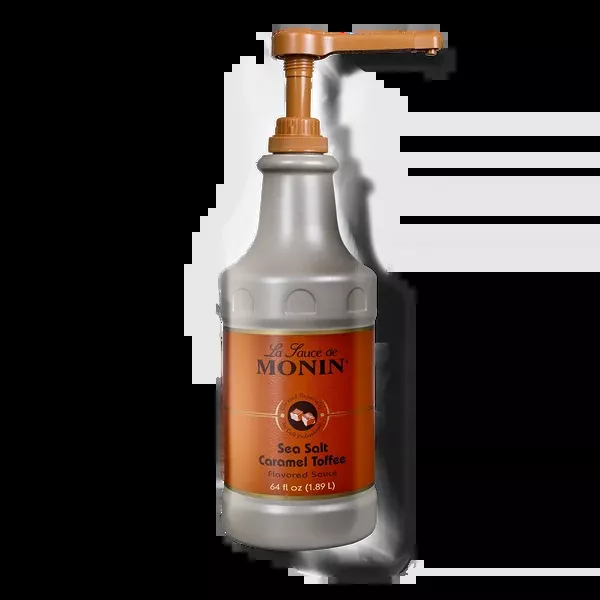 Monin Sea Salt Caramel Toffee Sauce