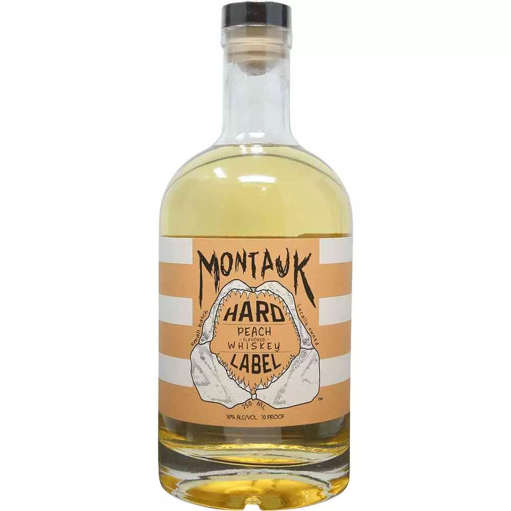 Montauk Hard Label – Peach Whiskey 750mL