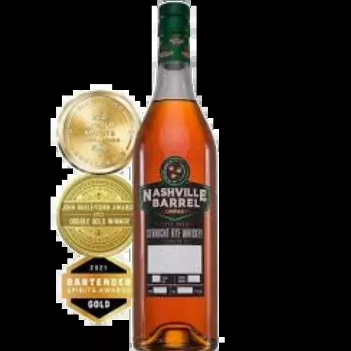 Nashville Barrel Single Barrel Straight Rye Whiskey