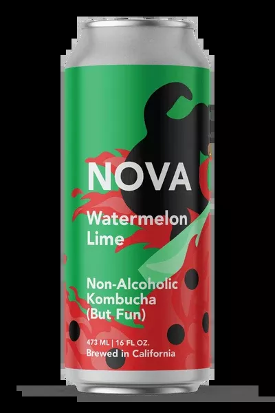 Nova Watermelon Lime N /A Kombucha