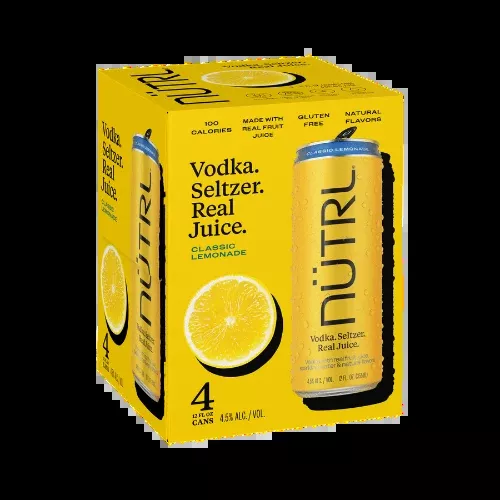 NTRL Classic Vodka Lemonade Seltzer
