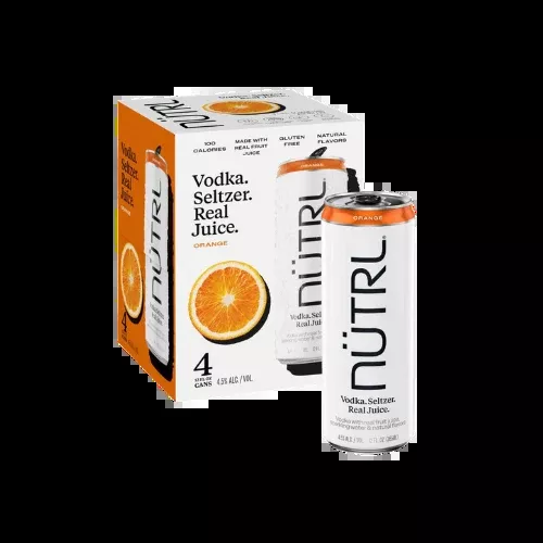 Nutrl Vodka Seltzer Orange