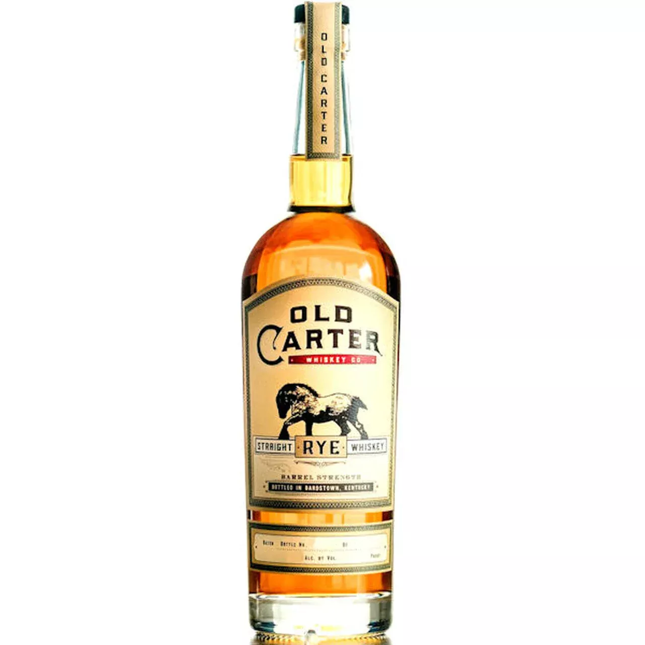 Old Carter Barrel Strength Batch 8 Straight Rye Whiskey 750ml