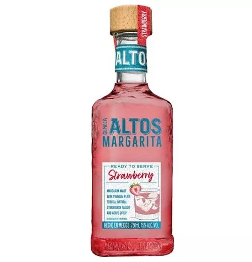 Olmeca Altos Strawberry Margarita - 750ml