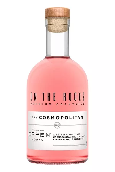On The Rocks Effen Vodka The Cosmopolitan Cocktail