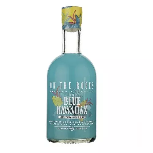 OTR-On The Rocks Blue Hawaiian 375 ML