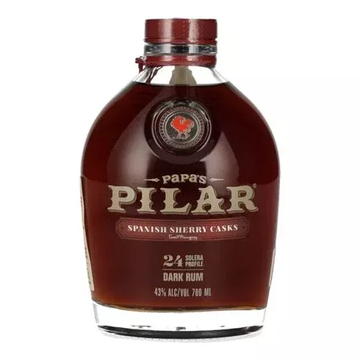 Papa's Pilar Dark Rum 24 Solera Profile Limited Edition 80 750ml