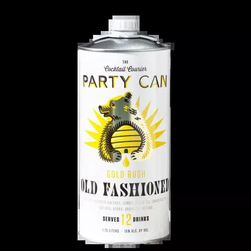 The Party Can Gold Rush Old Fas Can 1.75L