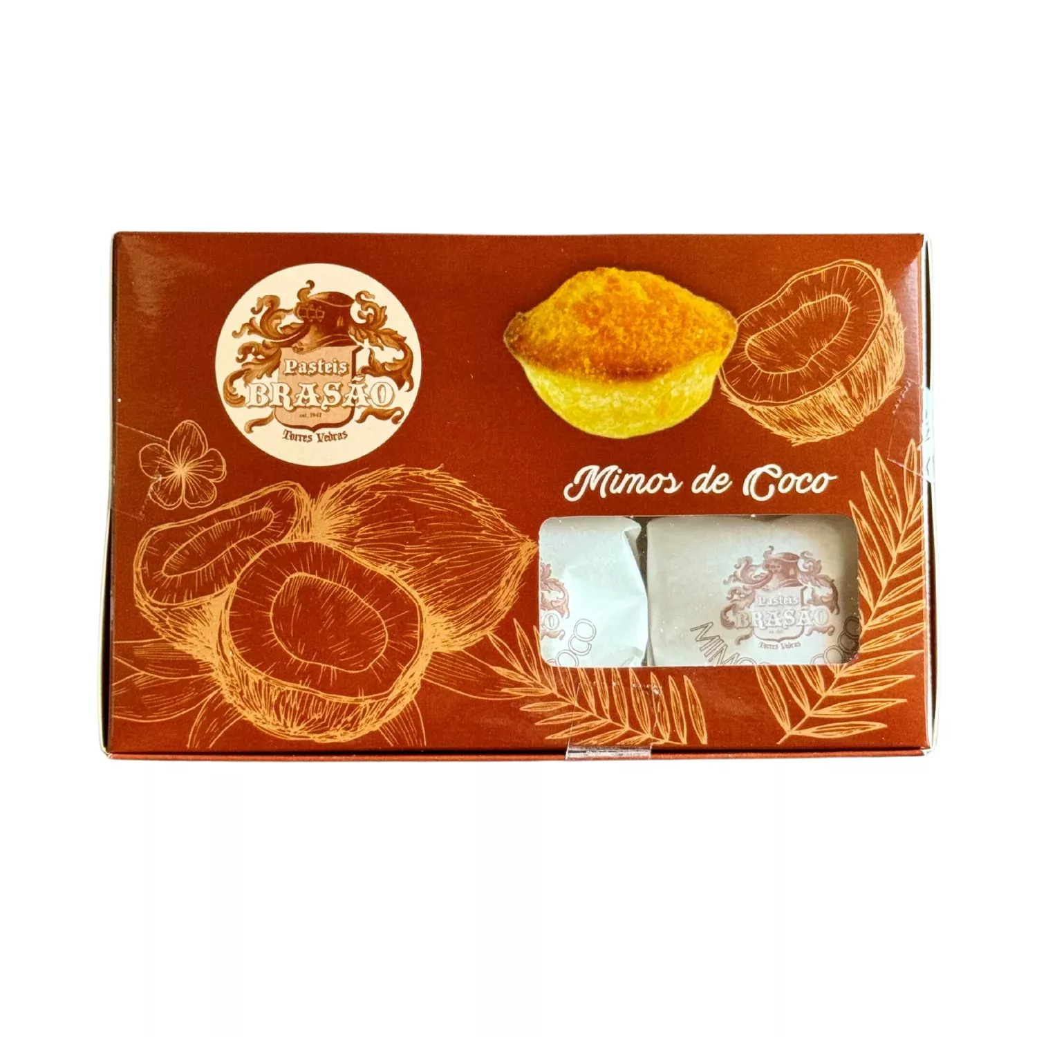 Pasteis Brasão Torres Mimos de Côco