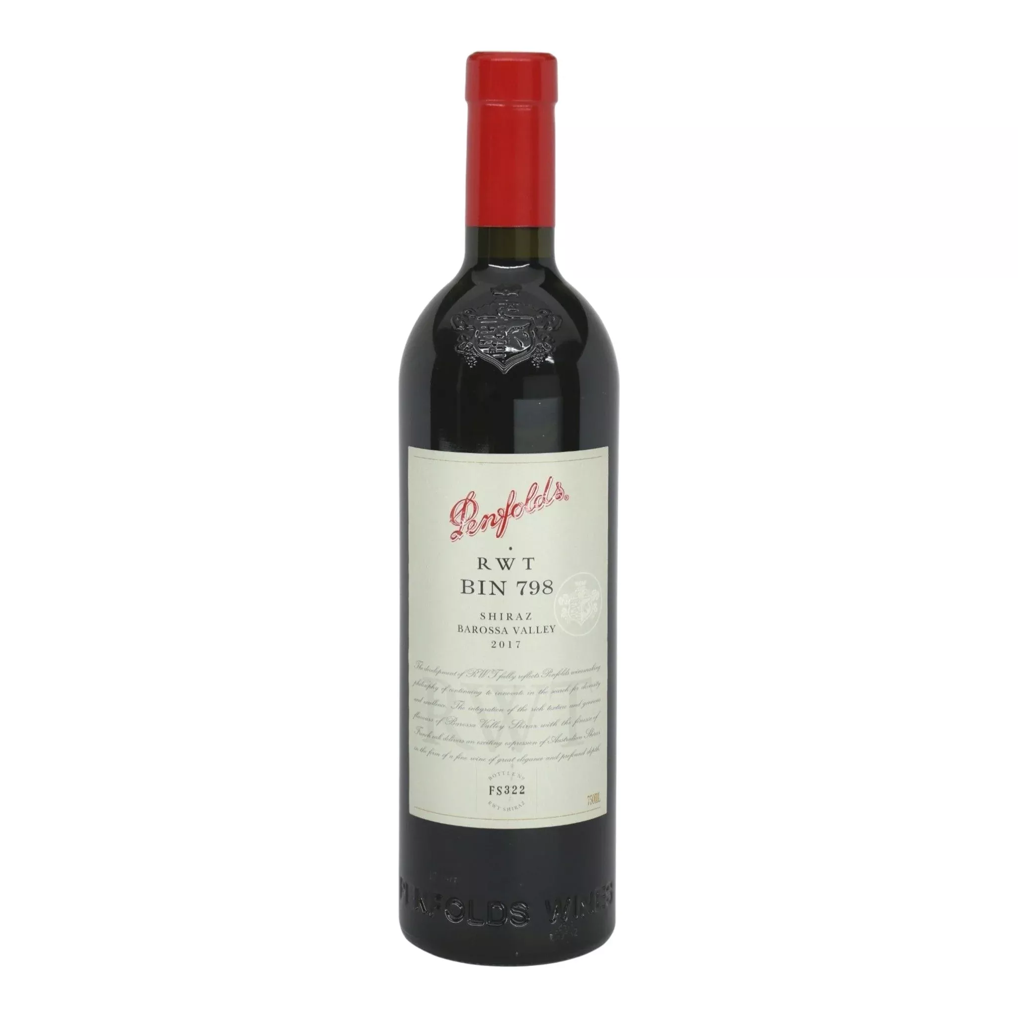 Penfolds Shiraz Bin 798 RWT 2017