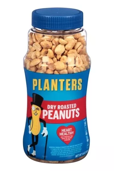 Planters Dry Roasted Peanuts 16oz