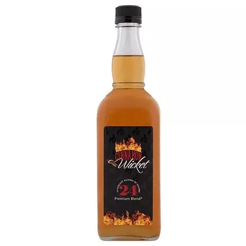 Premium Blend Cinnamon Wicket Whiskey Wine Based 750ml