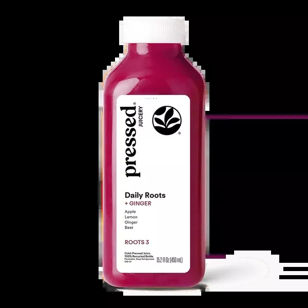 Pressed Daily Roots + Ginger Juice