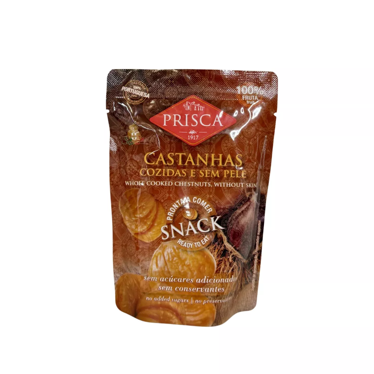 Prisca Skinless Whole Cooked Chestnuts