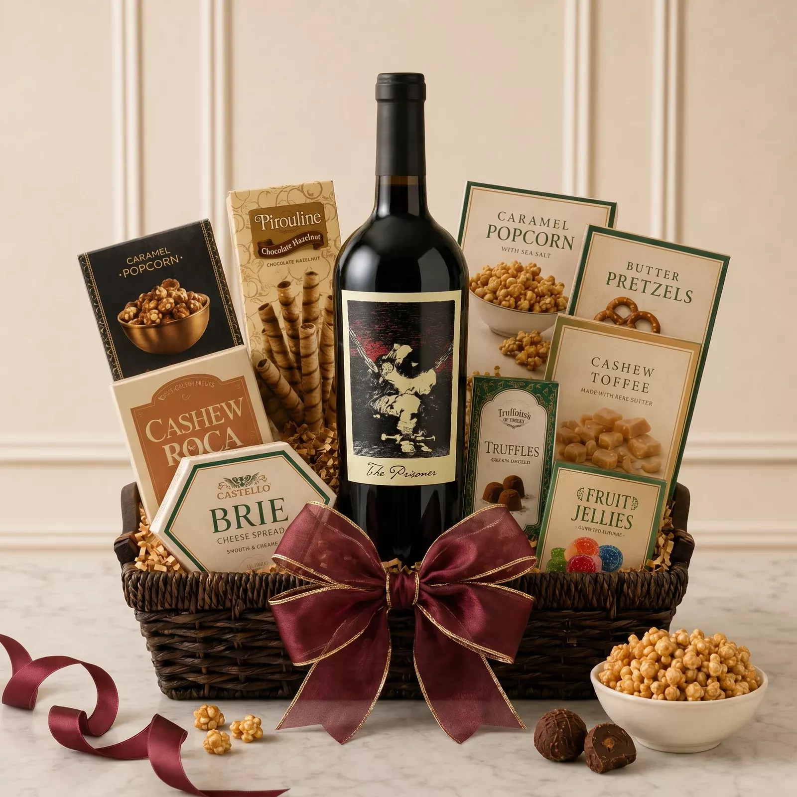 The Prisoner California Red Blend Gift Basket