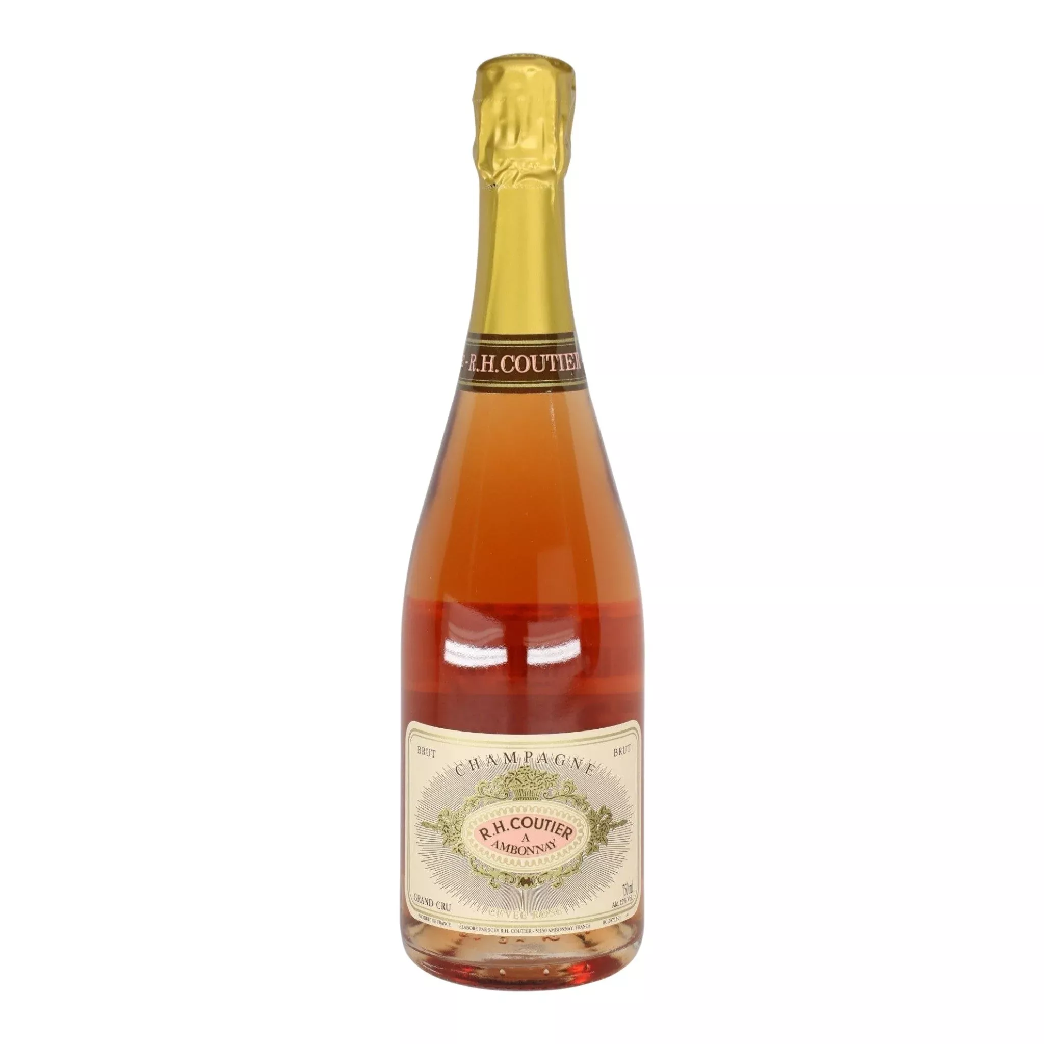 R.H. Coutier Ambonnay Extra Brut Rose Champagne NV