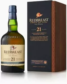 Redbreast 21 Year Irish Single Pot Still Whiskey