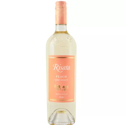 Risata Peach Semi Sweet 750ml