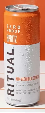 Ritual Zero Proof Spritz Cocktails Non-Alcoholic Spirit