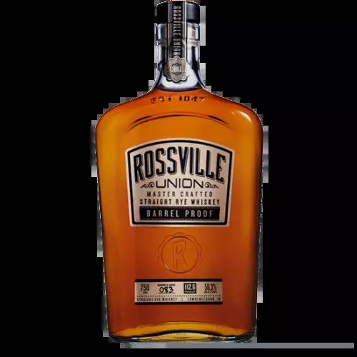 Rossville Union Master Crafted Straight Rye Whiskey Barrel Proof