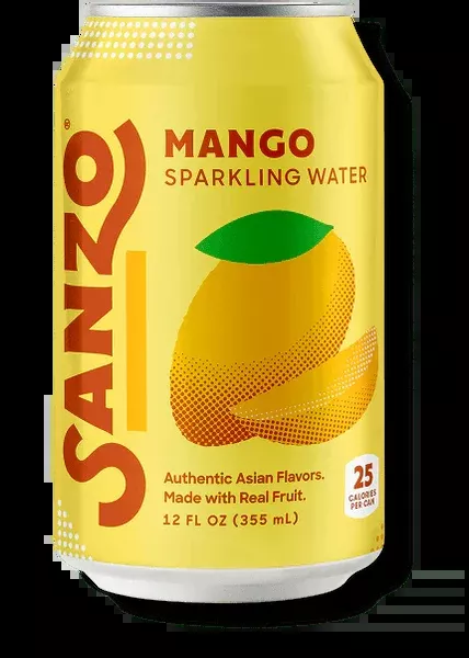 Sanzo Sparkling Water Alphonso Mango