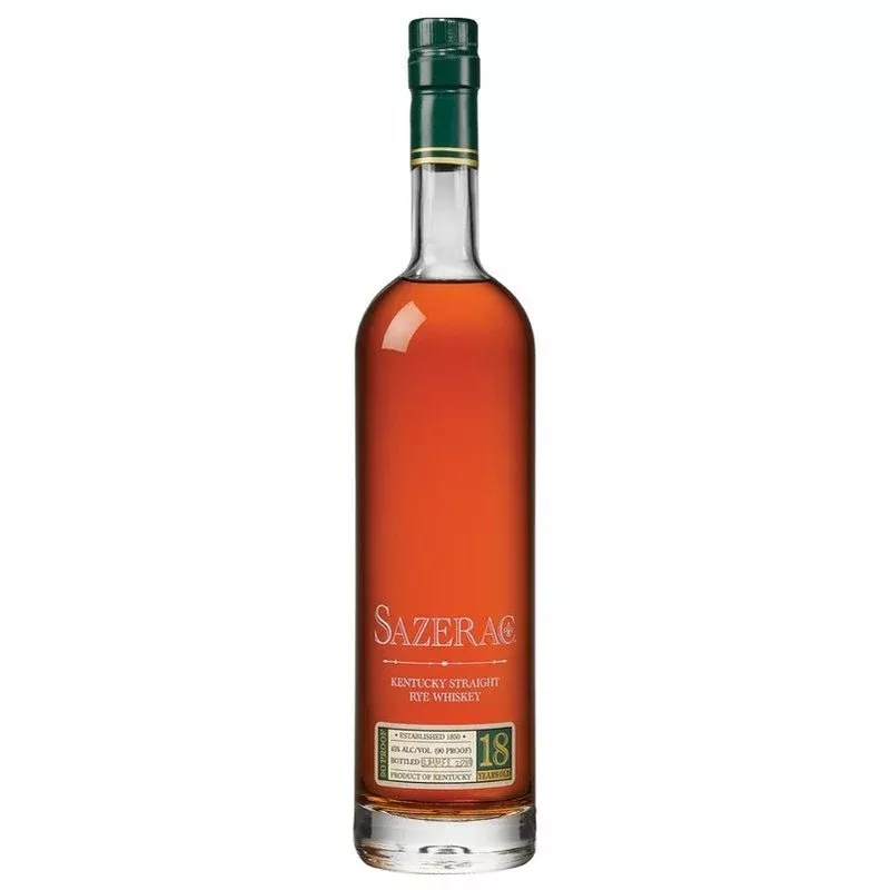 Sazerac 18 Year Old Straight Rye Whiskey 750ML