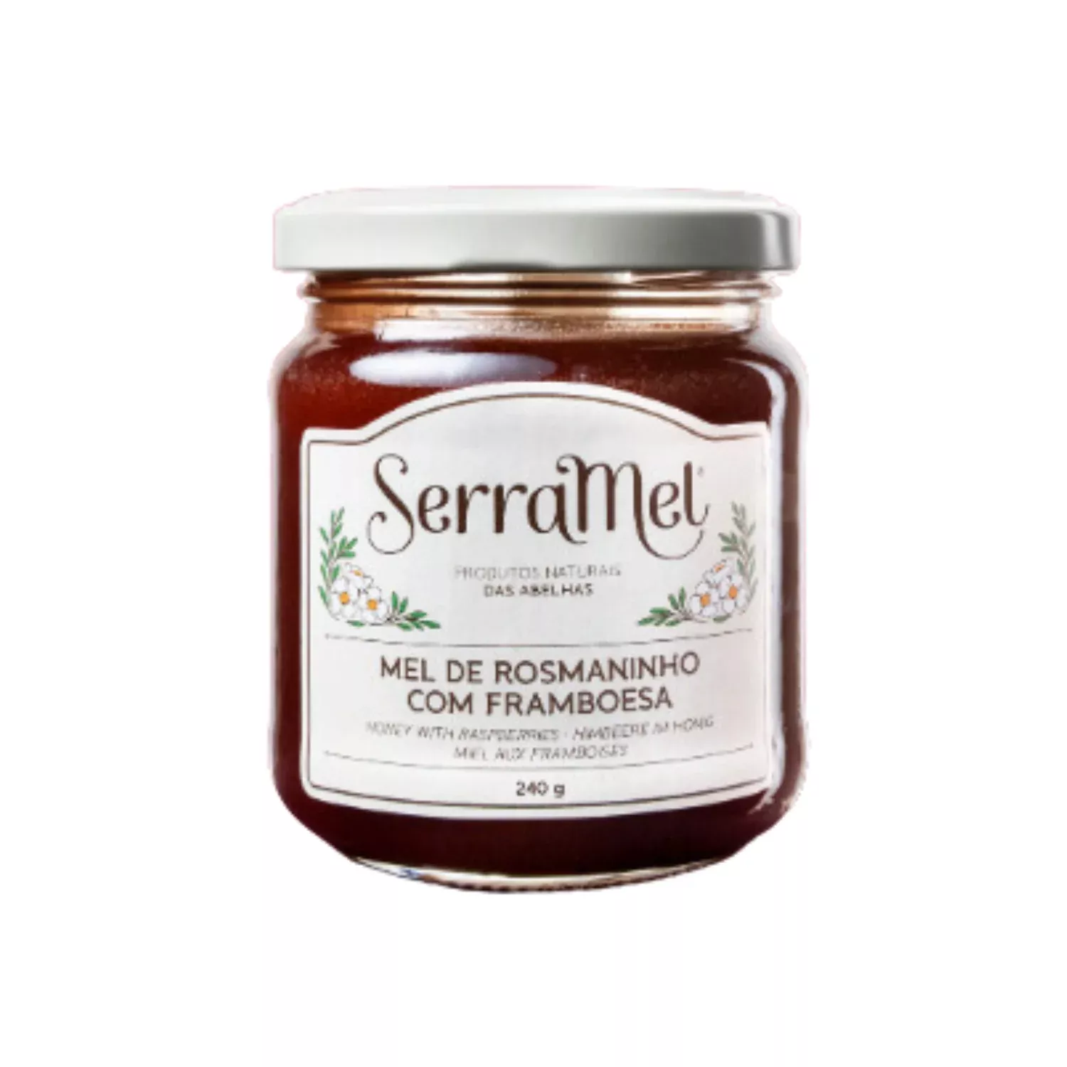 SerraMel Raspberries in Honey-240gr