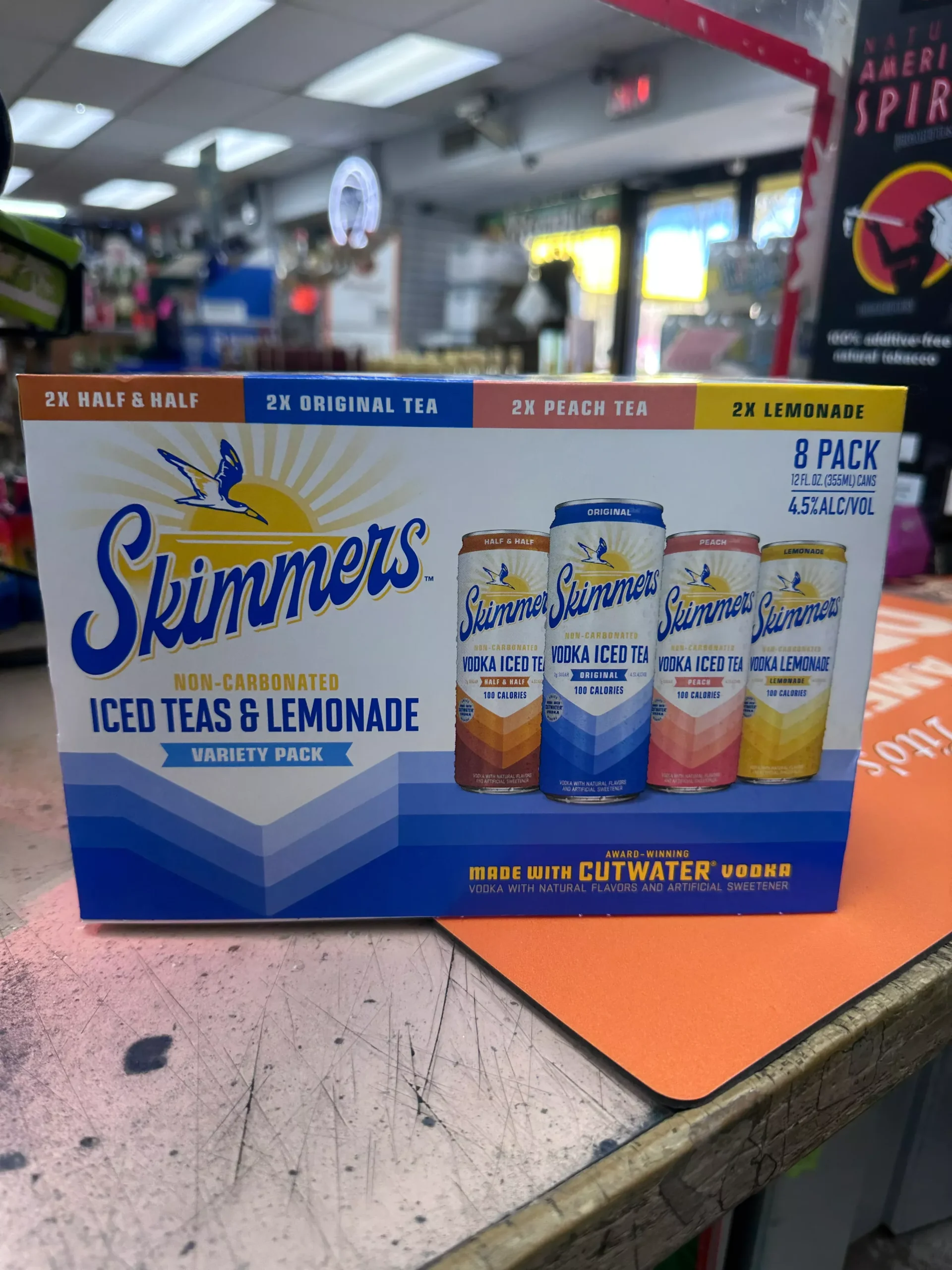 Skimmers Non-Carbonated Iced Tea & Lemonade Variety Pack 12oz 8 Pack Cans