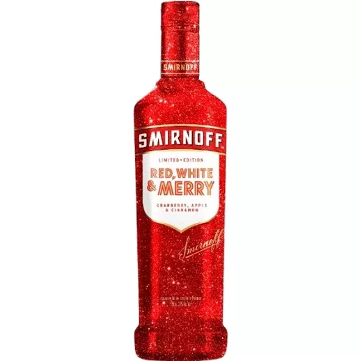Smirnoff Vodka Red, White, & Merry 750ml