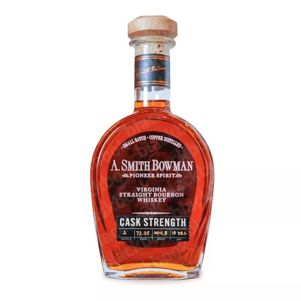 A. Smith Bowman Cask Strength 10 Year Virginia Straight Bourbon – 750ml