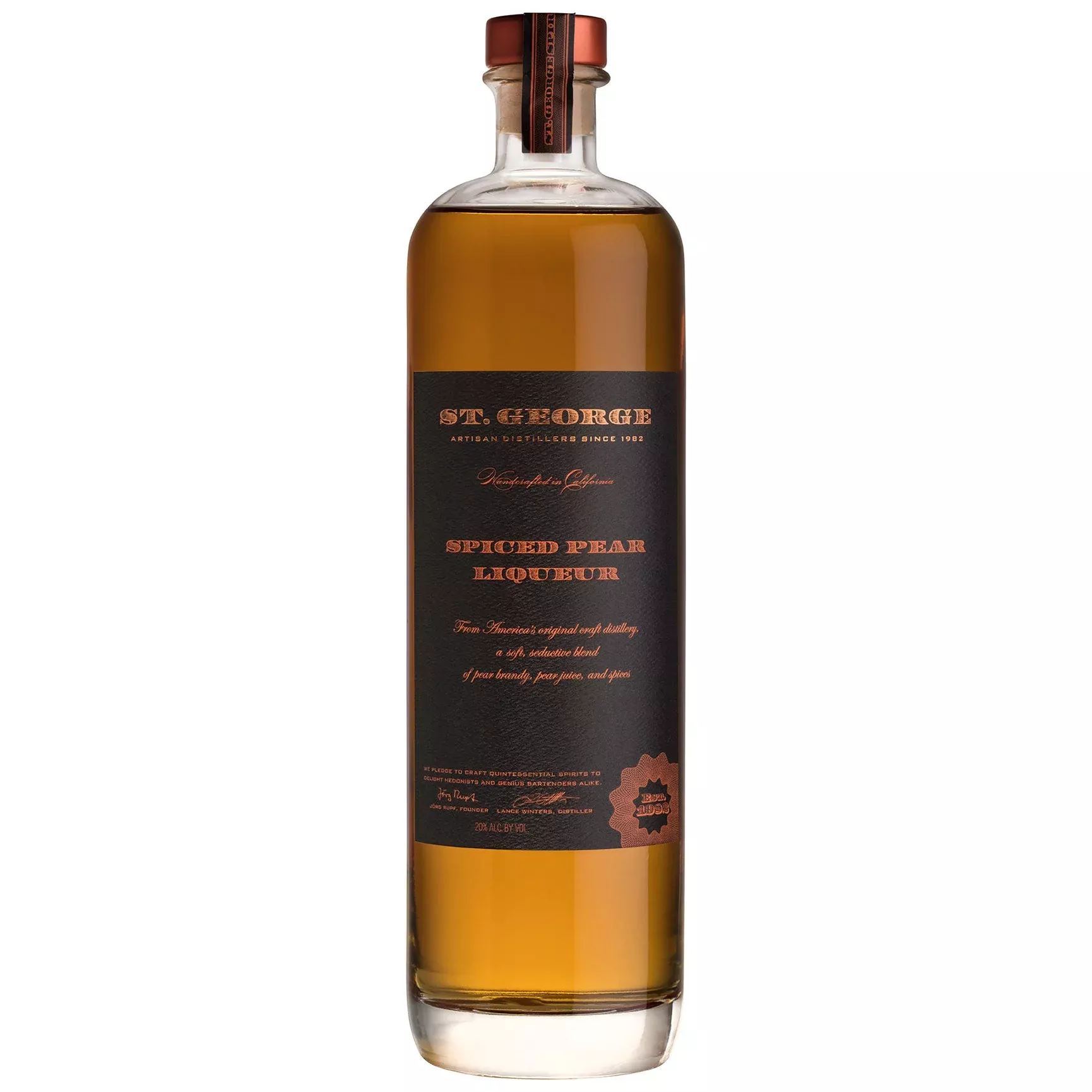 St. George Spiced Pear Liqueur