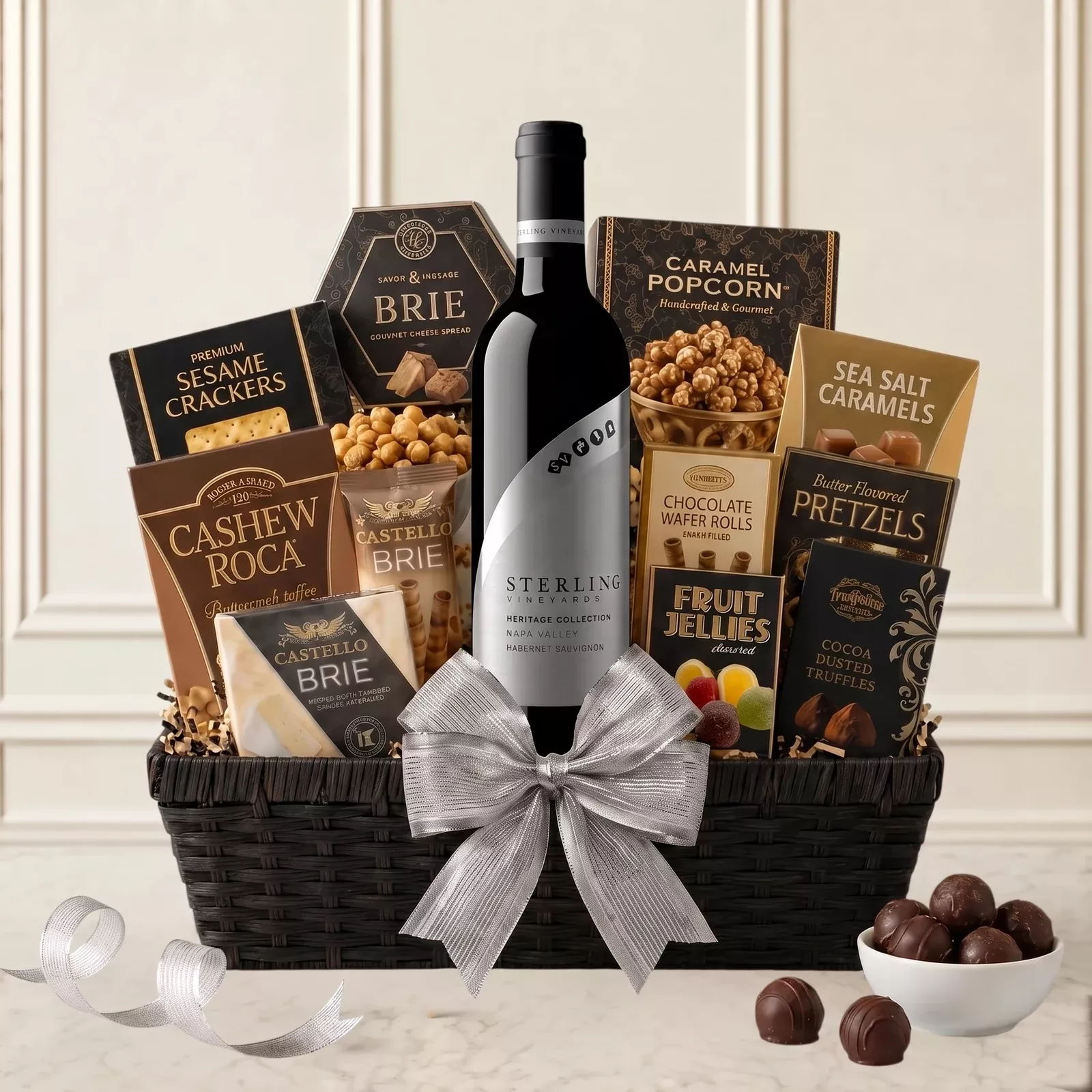 Sterling Vineyards Napa Cabernet Gift Basket