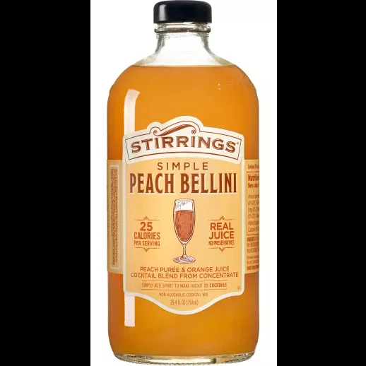 Stirrings Bellini Mixer Non-Alcoholic - 750ml