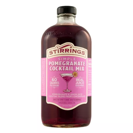 Stirrings Pomegranate Mixer Non-Alcoholic 750ML