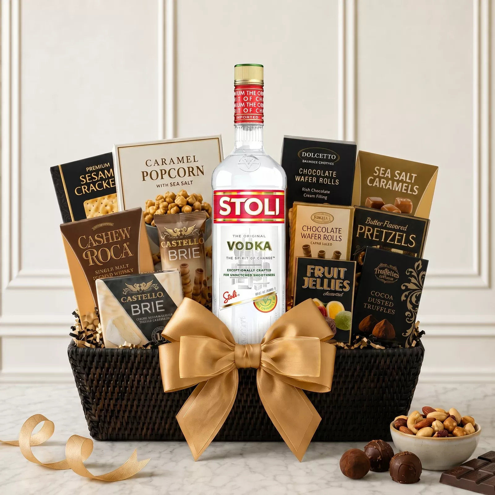 Stoli Original Vodka Gift Basket