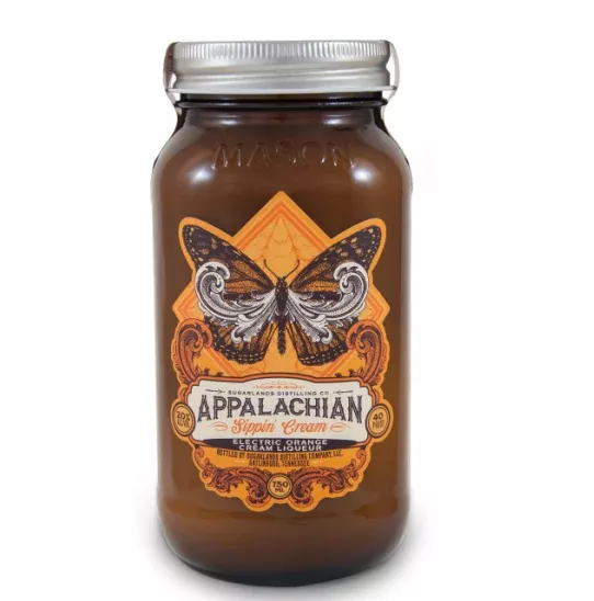 Sugarlands Electric Orange Sippin Cream Moonshine 750ml