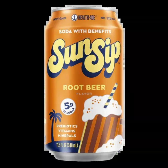 SunSip Root Beer Prebiotic Soda
