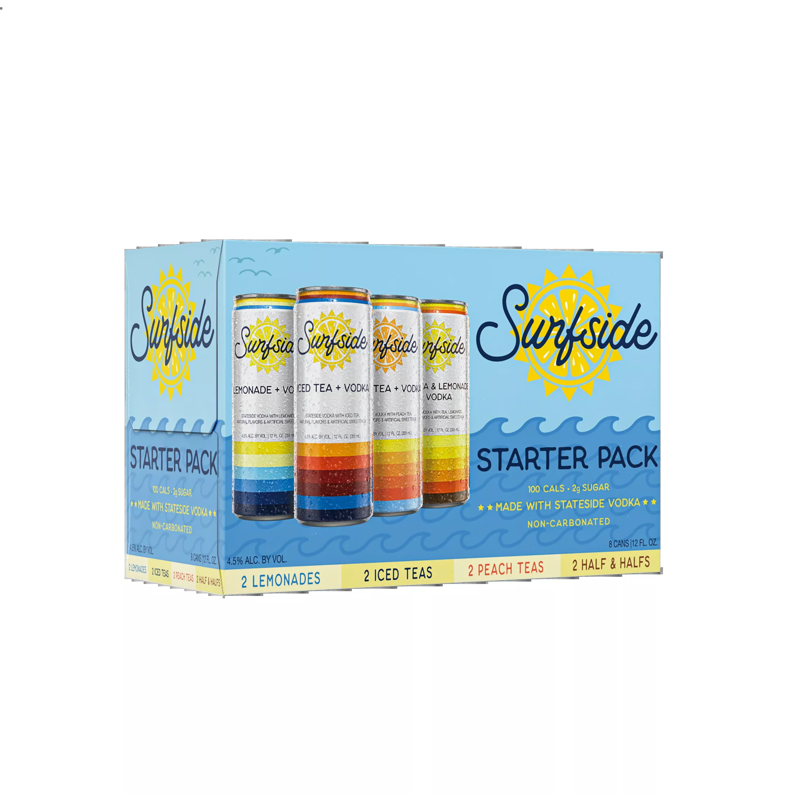Surfside Iced Tea Pack 12oz 8 Pack