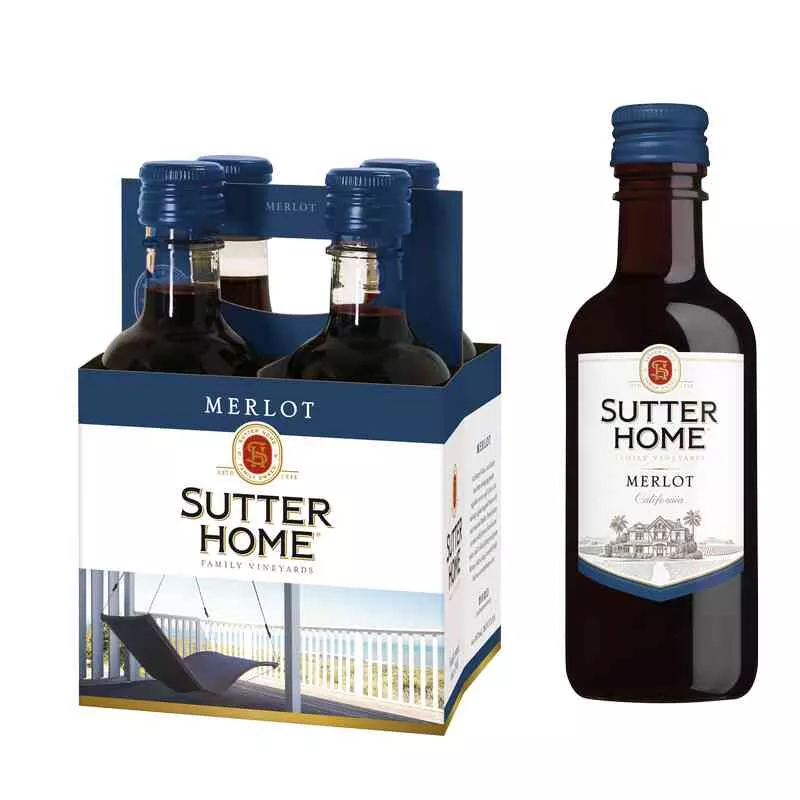 Sutter Home – Merlot 4pk 187mL
