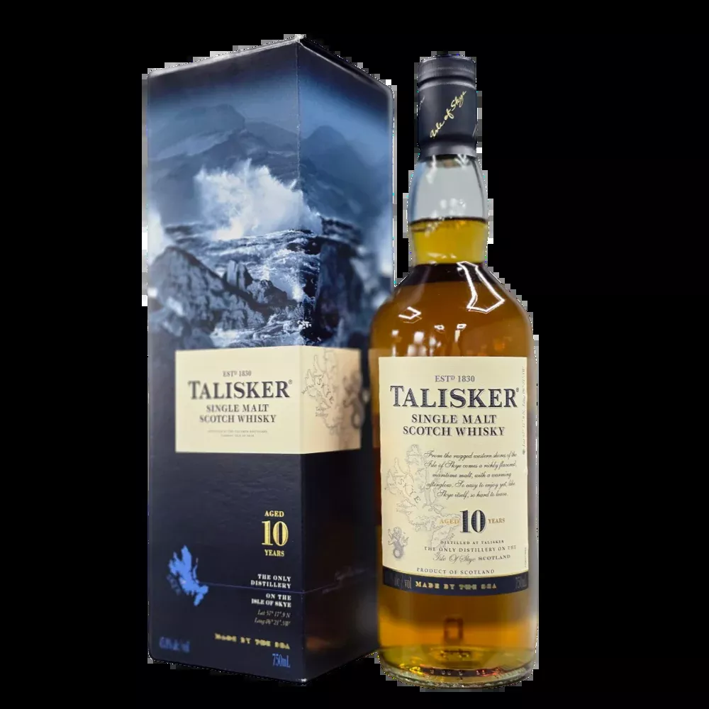Talisker 10 Year Single Malt Scotch Whisky 750ml