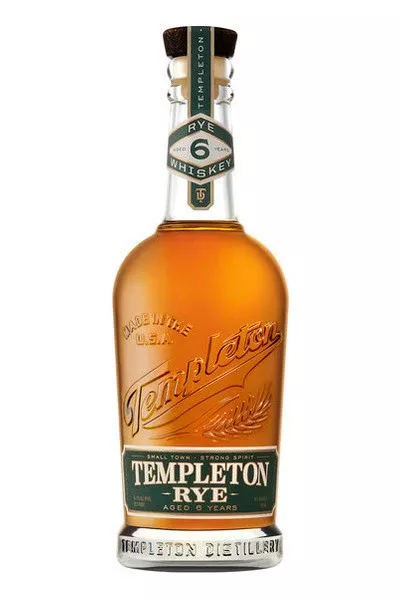 Templeton Rye Whiskey 6 Year