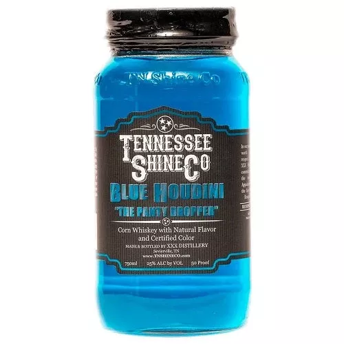 Tennessee Shine Co Blue Houdini Moonshine 750ML